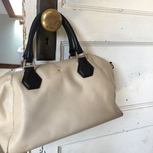 Kate Spade Cream & Black Bag